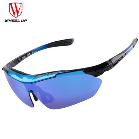 wheel up uv400 sport sunglasses men women polarized cycling glasses