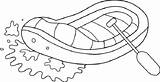 Raft Rafting Metalgarurumon sketch template