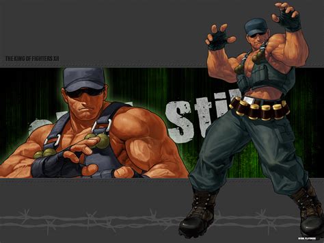 kof xii clark  king  fighters wallpaper  fanpop