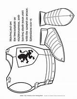 Breastplate Armadura Answersingenesis sketch template