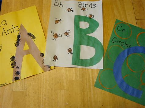 alphabet books lesson plans