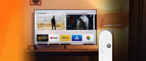 ziggo verkoopt chromecast met google tv om tv terug te kijken