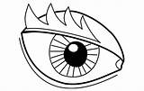 Auge Malvorlage sketch template