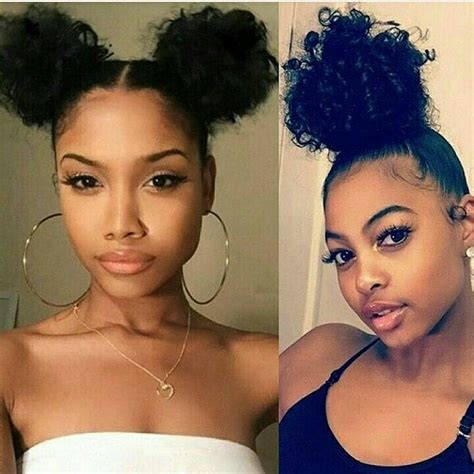 Which Is Your Favorite 😍😍 Slick Hairstyles Two Buns Hairstyle