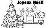 Kitty Hello Coloring Christmas Pages Joyeux Noel French Merry Coloriage German Noël Getcolorings Que Color Card Printable Activity Cute Espère sketch template
