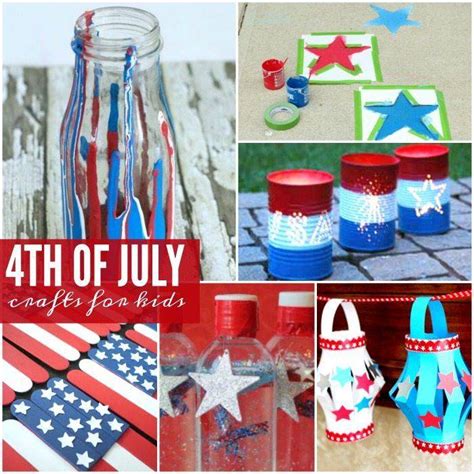july crafts  kids memorial day labor day