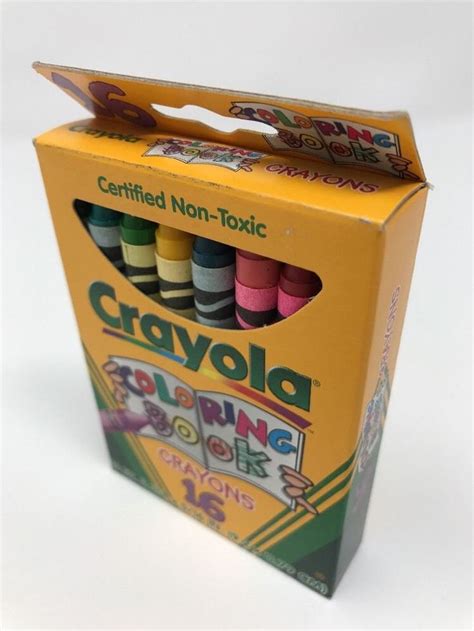 crayola crayons  count coloring book certified  toxic assorted