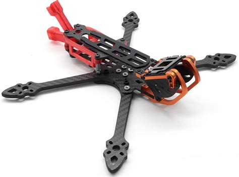 amazoncom readytosky mm hd fpv racing drone frame carbon fiber   quadcopter frame