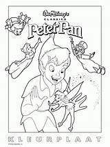 Pan Peter Coloring Pages Printable Wendy Movie Everfreecoloring Kids Peterpan Sheets Disney Michael Choose Board Adults sketch template