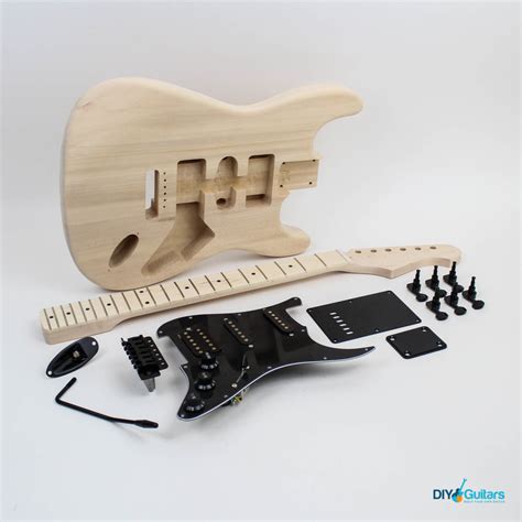 fender stratocaster style guitar kit diy guitars