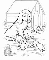 Puppy Coloring Pages Realistic Print sketch template