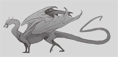 dreg  grimmla humanoid sketch art dragon