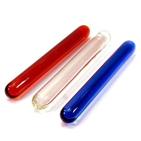 Hot Cylindrical Glass Dildo Realistic Huge Glass Anal Plug Double Ended