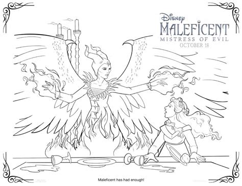 maleficent  coloring pages  activity sheets crazy adventures