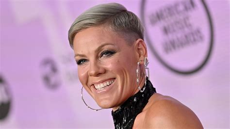 pink shares rare photo  son jameson  ultra long hair  theyre twins