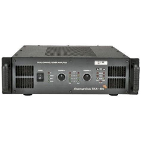 dual channel power amplifier manufacturer   delhi
