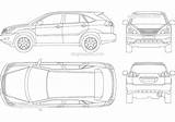 Lexus Cad Drawings Rx Coloring Dwg Autocad Router Cnc Blocks Sketch Sketchite Credit Larger sketch template