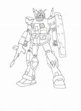 Gundam sketch template