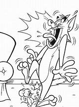 Tom Jerry Coloring Pages Comedy Und sketch template