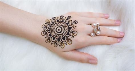 100 Motif Gambar Henna Simple Unik Dan Paling Cantik