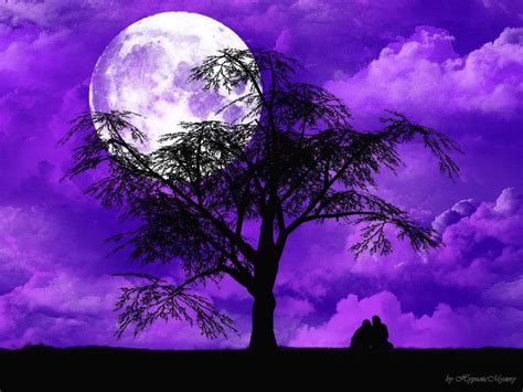 violet full moon scenery pictures advantages  solar energy moon