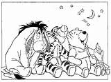 Coloring Winnie Pooh Pages Halloween Popular sketch template