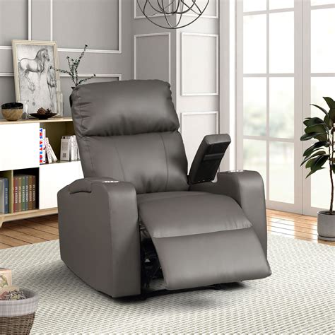 modern terry collection upholstered faux leather  electric power