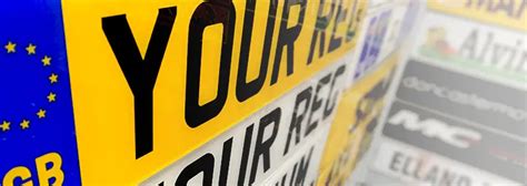 number plate stickers eu  gb number plates