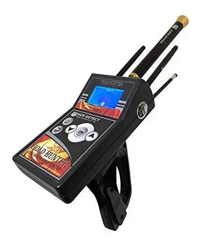 Black Ger Detect Gold Hunter Geolocator Metal Detector Sound Range