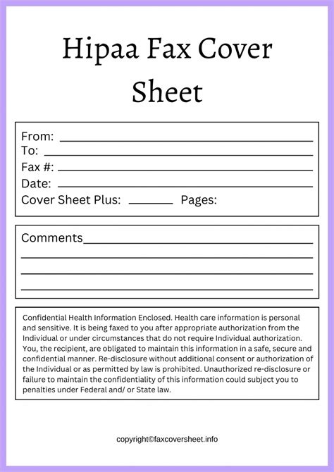 printable hipaa cover letter forms  templates fillable samples