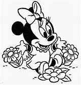 Minnie Mouse Coloring Pages Printable Sheets Print Colouring Color Minie Colorare Printables Disegni Da Disney Baby Coloriage Filminspector Colorear Mickey sketch template