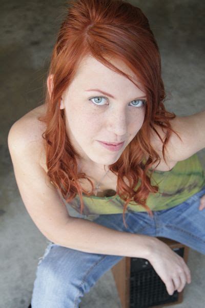 Pepper Kester Green Hair Green Eyes Alabaster Skin Redheads Freckles