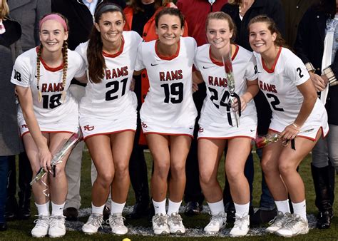 canaan girls lax seniors lead team    victory  ridgefield