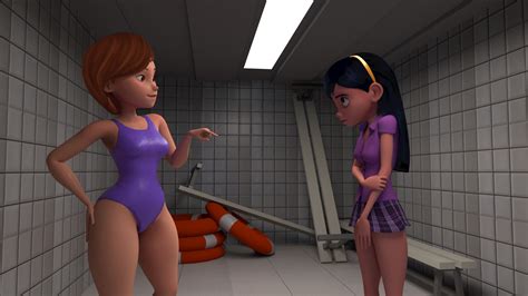 Helen And Violet Parr Pool By Toastycogames On Newgrounds