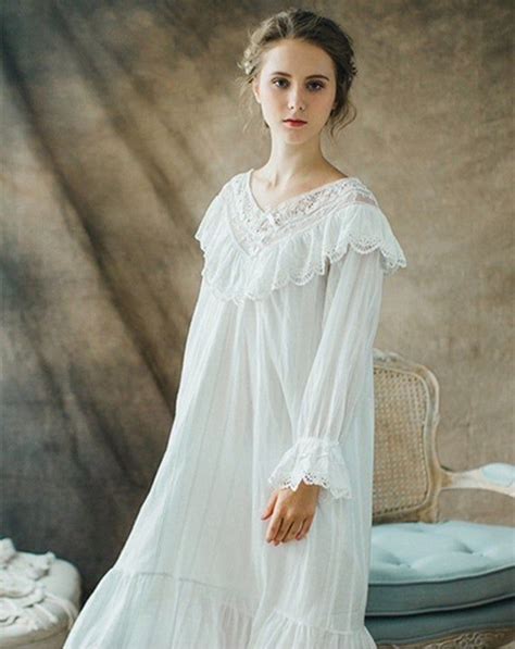 victorian nightgown vintage nightgown cotton nightdress nightgown