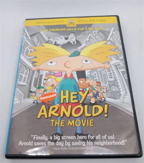 hey arnold   dvd nickelodeon widescreen  gold disc  picclick ca