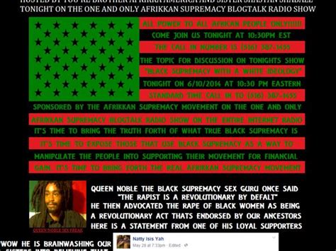 Black Supremacy With A White Man S Ideology 06 10 By Afrikkan Supremacy