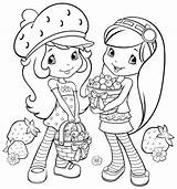 Strawberry Shortcake Coloring Pages Friends Cartoon Lego Colouring Drawing Print Printable Color Girls Girl Easy Kids Getdrawings Boys Sketch Choose sketch template