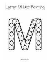 Letter Dot Coloring Painting Noodle Do Print Twisty Find Twistynoodle Outline Letters sketch template