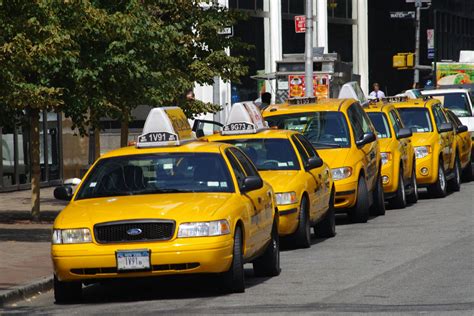 yorks iconic yellow cabs  slowly disappearing  city streets