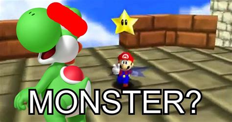 gaming detail someone calls yoshi a monster in super