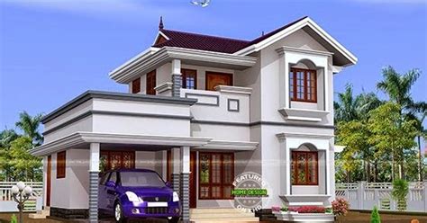 budget double storied house  estimate kerala home design  floor plans  dream houses
