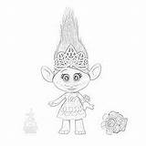 Coloring Trolls Pages Dreamworks Holiday Filminspector Christmas sketch template