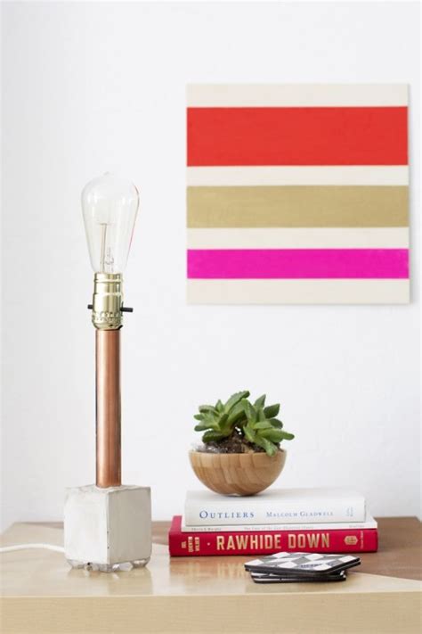 11 diy copper pipe crafts for home décor shelterness