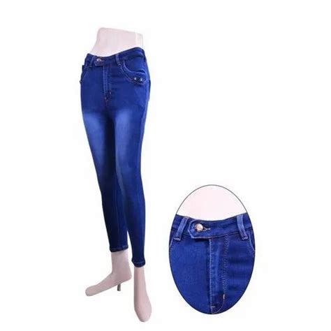 Button Ladies Stretchable Denim Jeans At Rs 280 Piece In Delhi Id