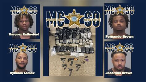 alleged gang members arrested    worth  drugs