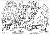 Dinosaur Keeptoddlersbusy Stegosaurus sketch template