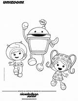 Umizoomi Coloring Team Coloriage Pages Printable Simple Kids Dans Children Library Popular sketch template