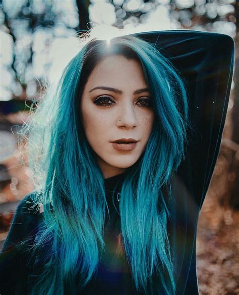 Niki Demar Youtubers Pinterest Hair Coloring Blue