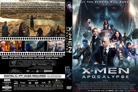 x men apocalypse dvd cover and label 2016 r0 custom